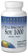 Planetary Herbals Soy Genistein Isoflavone 1000 60 Tablet