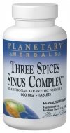 Planetary Herbals Three Spices Sinus Support 90 Tablet