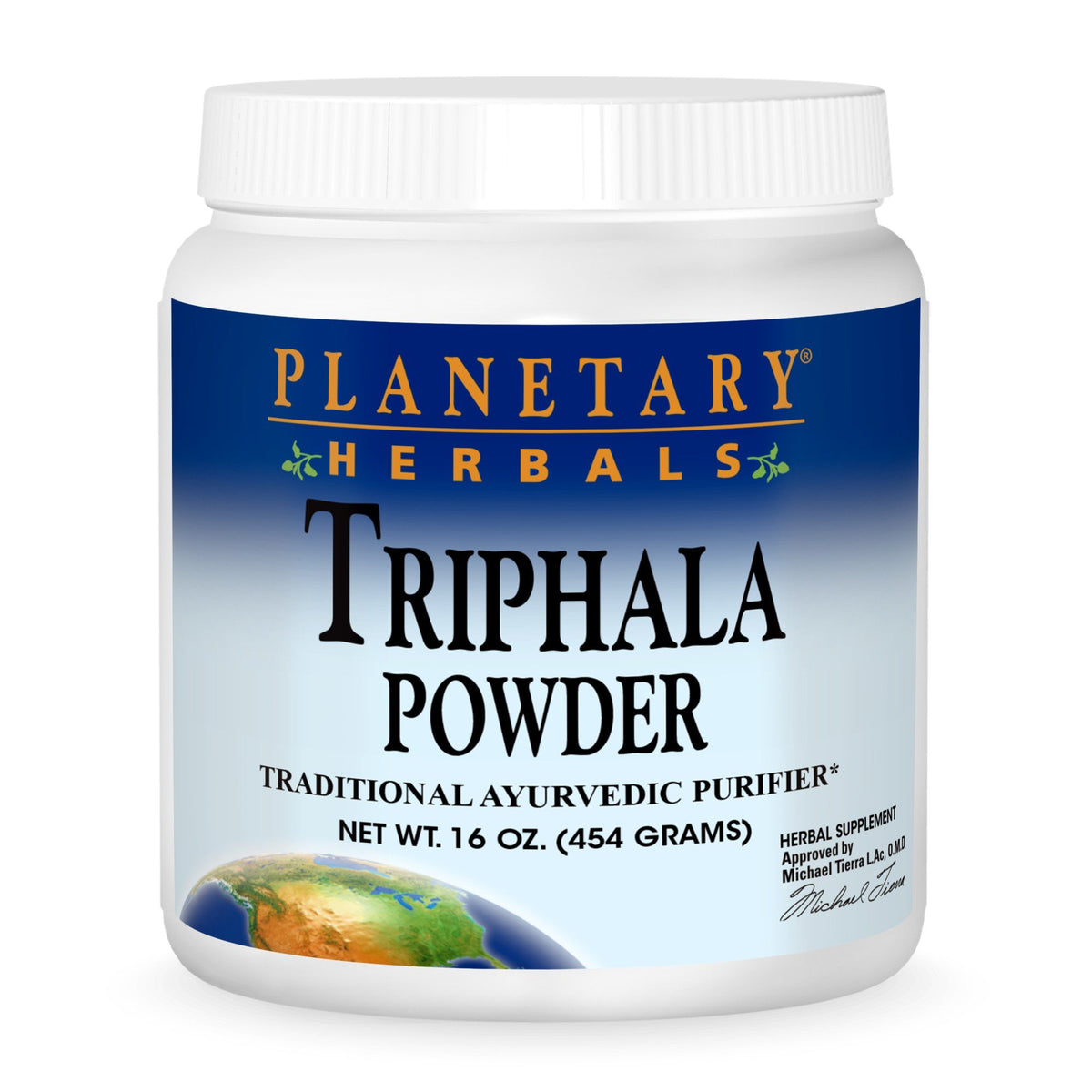 Planetary Herbals Triphala Internal Cleanser 16 oz Powder