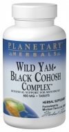 Planetary Herbals Wild Yam Black Cohosh Complex 60 Tablet