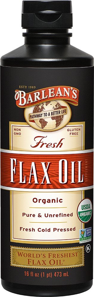 Barlean&#39;s Organic Flax Oil 16oz. Liquid