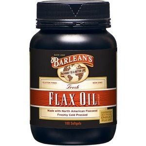 Barlean's Flax Oil Capsules 100 Softgels