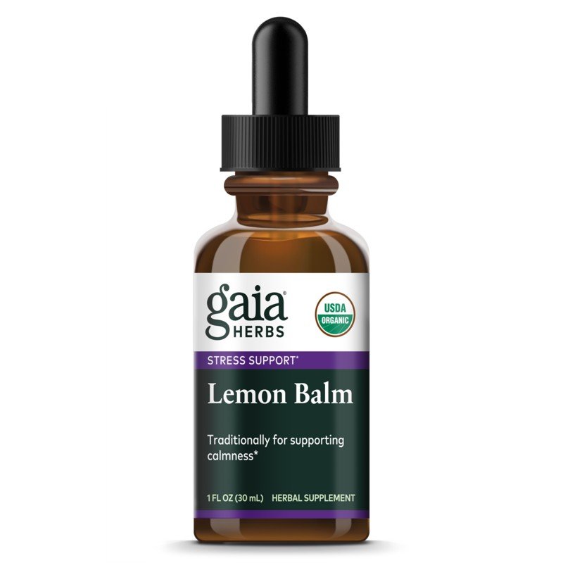 Gaia Herbs Lemon Balm Extract 1 oz Liquid