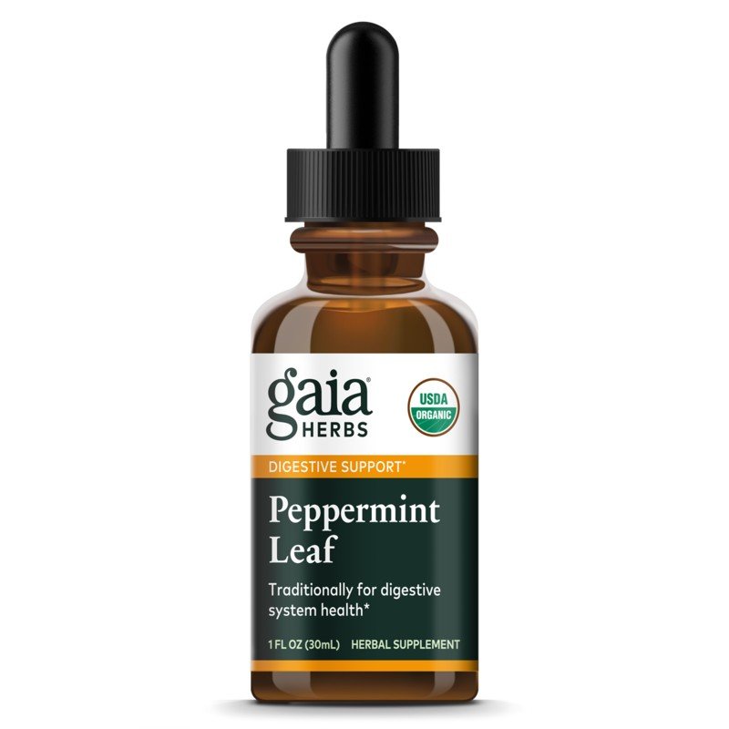 Gaia Herbs Peppermint Leaf Extract 1 oz Liquid