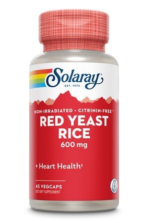 Solaray Red Yeast Rice 600mg 45 Capsule