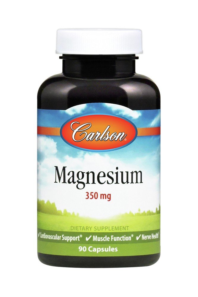 Carlson Laboratories Magnesium 350mg 90 Capsule