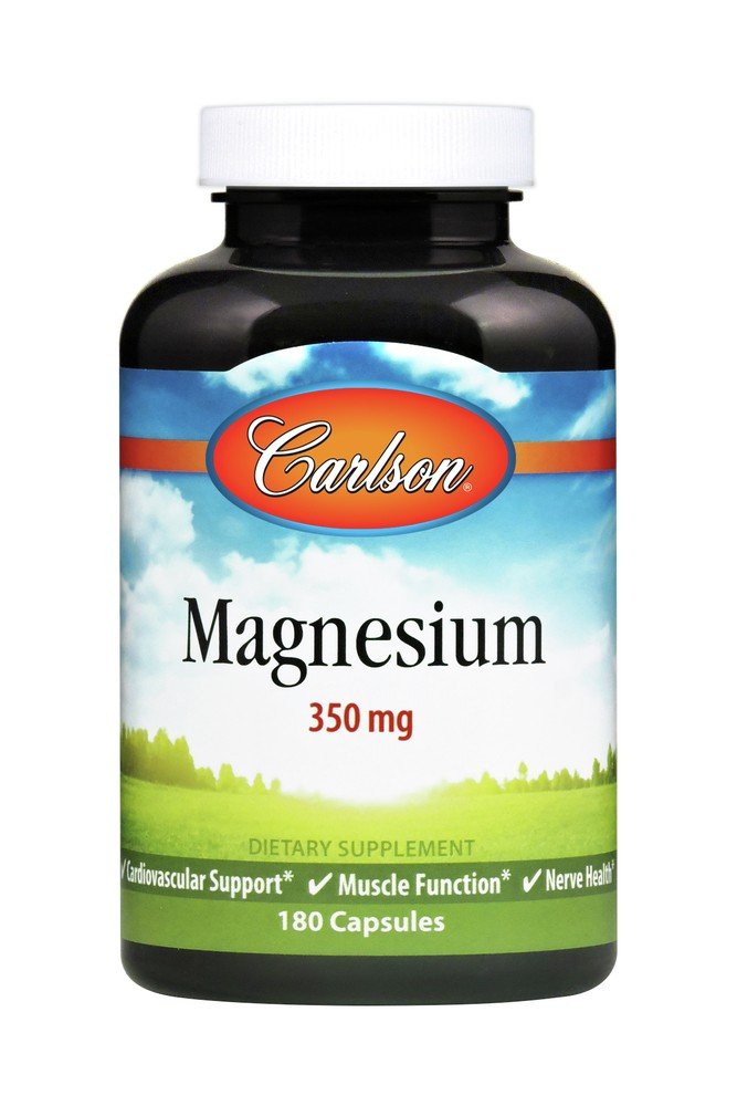 Carlson Laboratories Magnesium 350mg 180 Capsule