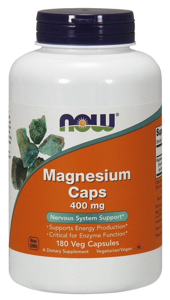 Now Foods Magnesium Caps 180 Capsule