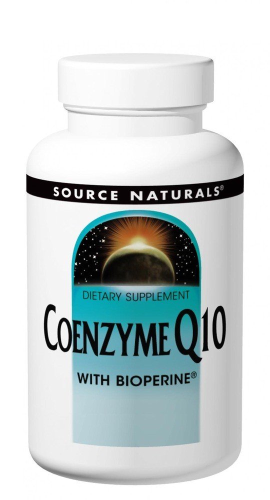 Source Naturals, Inc. Coenzyme Q10 with Bioperine 100mg 30 Softgel