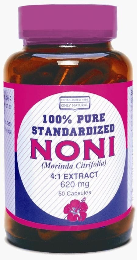 Only Natural Noni Polynesian 620mg 50 Capsule