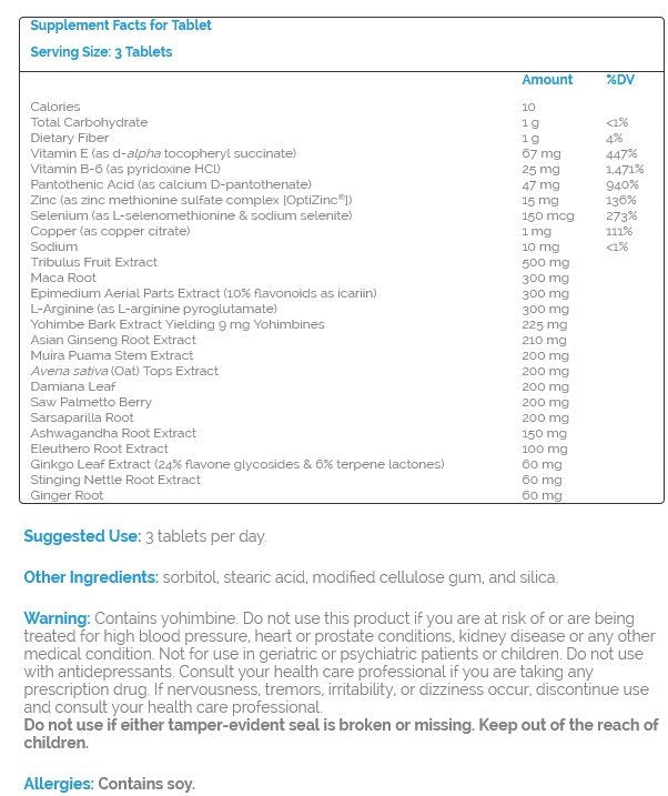 Source Naturals, Inc. Male Response 45 Tablet