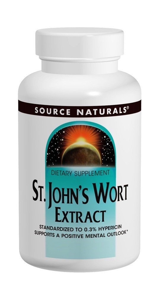 Source Naturals, Inc. St. John's Wort Extract 450mg 0.3% Hypericin. 45 Tablet