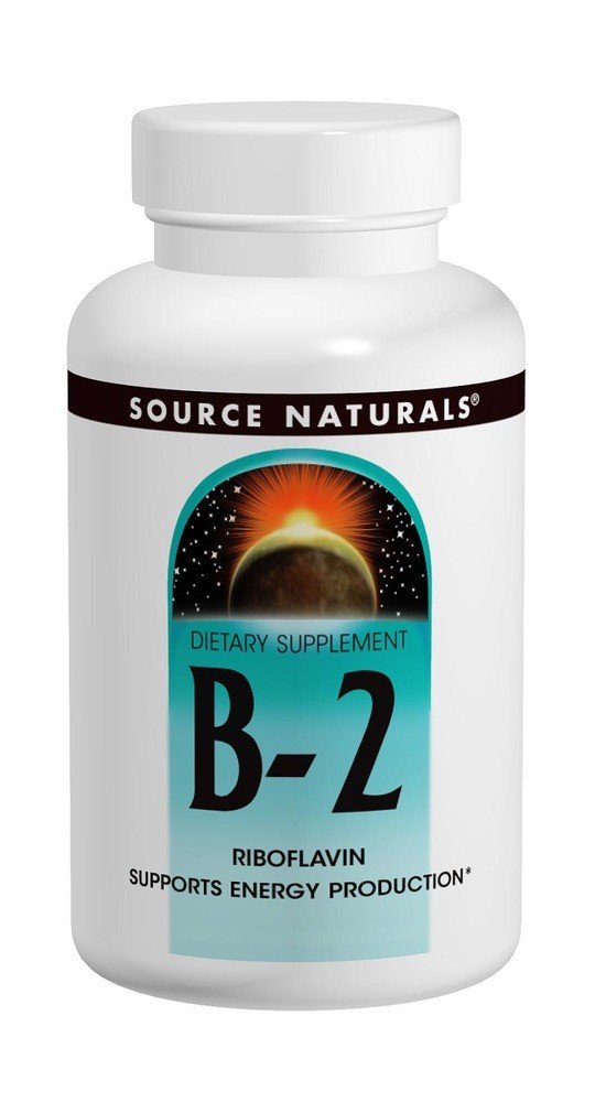 Source Naturals, Inc. Vitamin B-2 100mg 100 Tablet