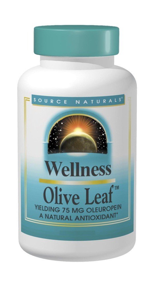 Source Naturals, Inc. Wellness Olive Leaf Standardized Extract 30 Tablet