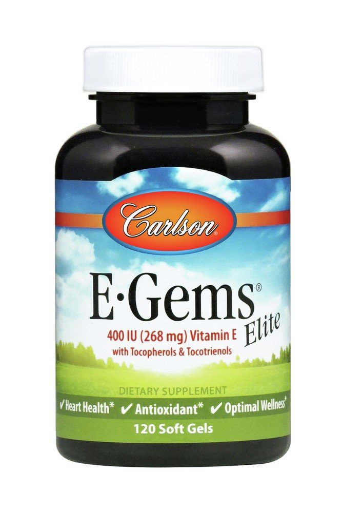 Carlson Laboratories E Gems Elite 400 I.U. 120 Softgel