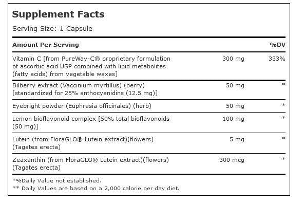 Maxi-Health Bilberry Supreme 60 Capsule