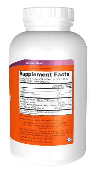 Now Foods Joint Support Powder 11 oz Powder