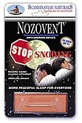 Scandinavian Formulas Nozovent Anti Snoring 1 Each