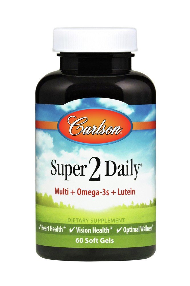 Carlson Laboratories Super 2 Daily 60 Softgel