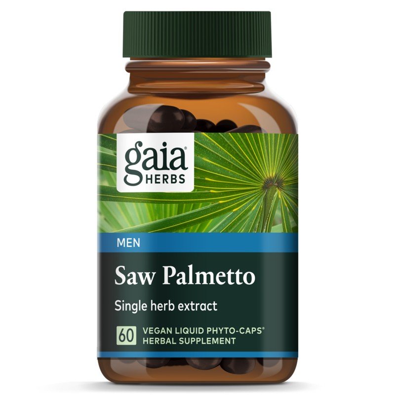 Gaia Herbs Saw Palmetto 60 VegCap