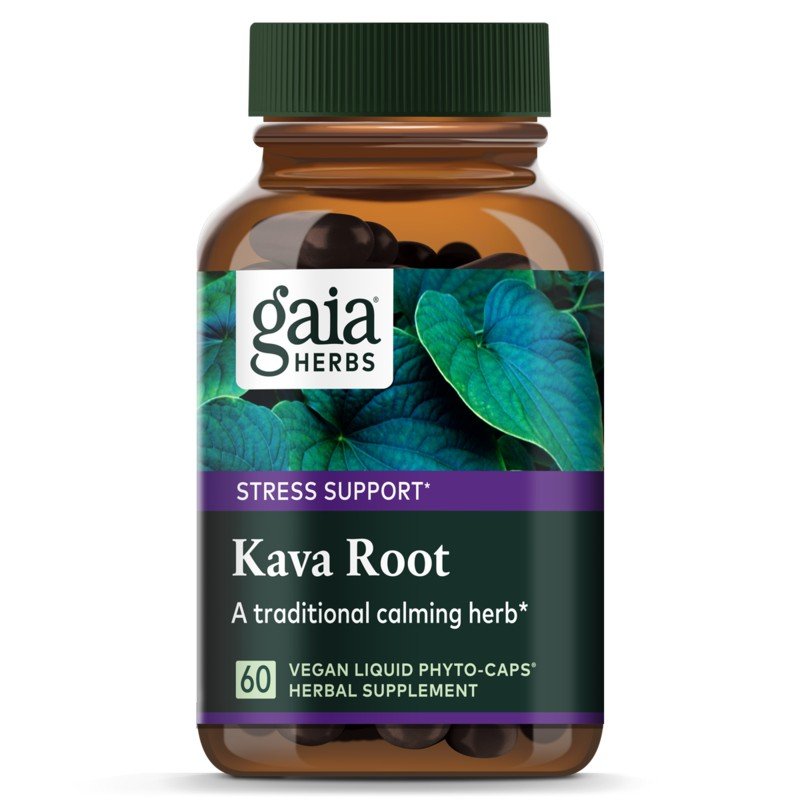 Gaia Herbs Kava Root 60 VegCap