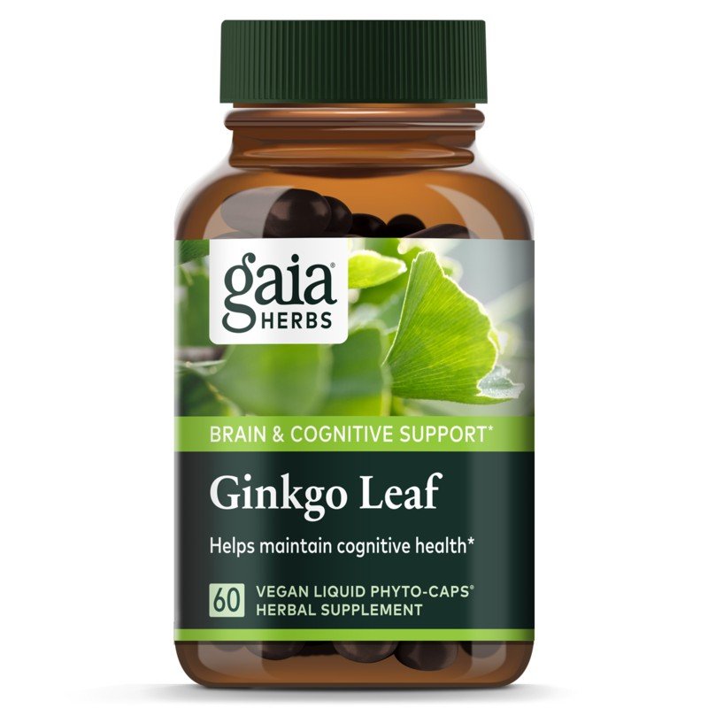 Gaia Herbs Ginkgo Leaf 60 VegCap