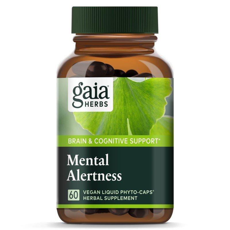 Gaia Herbs Mental Alertness 60 VegCap