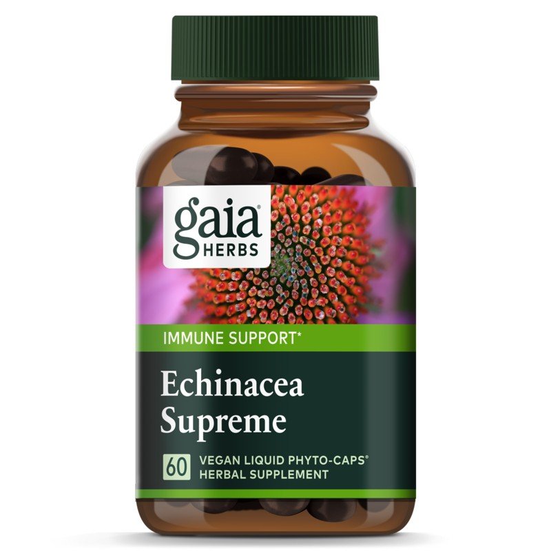 Gaia Herbs Echinacea Supreme 60 VegCap