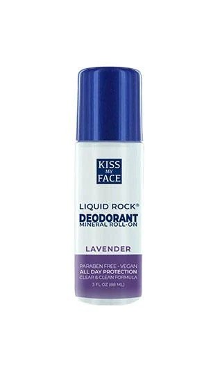 Kiss My Face Liquid Rock Roll-On Lavender Deodorant 3 oz Roll On