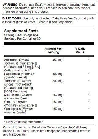 Solaray Gallbladder Support Formula 90 VegCaps