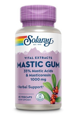 Mastic Gum | Solaray Vital Extracts | Herbal Support | Dietary Supplement | 45 Capsules | VitaminLife