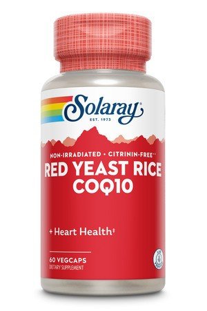 Red Yeast Rice C.o.Q. 10 | Solaray | Heart Health | Non-Irradiated | Citrinin Free | | Dietary Supplement | 60 Capsules | VitaminLife