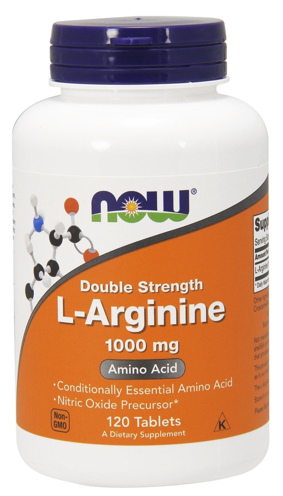 Now Foods Arginine 1000mg 120 Tablet