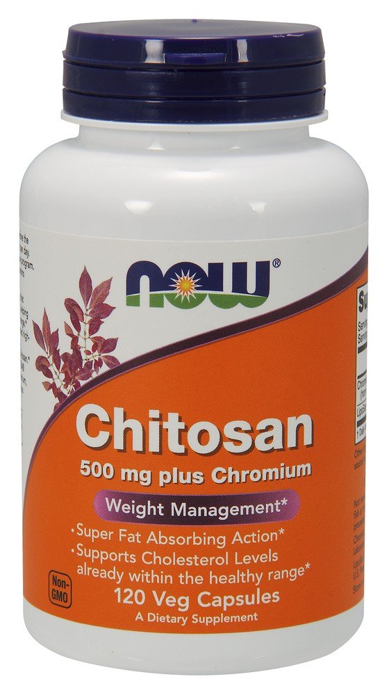 Now Foods Chitosan & Chromium 120 Capsule