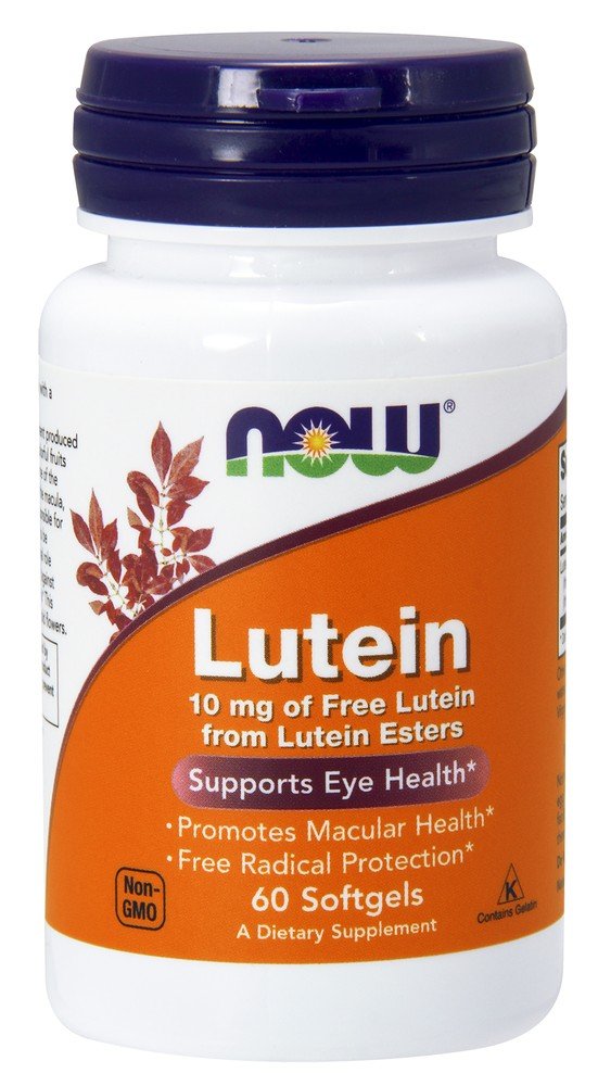 Now Foods Lutein Esters 10mg 60 Softgel