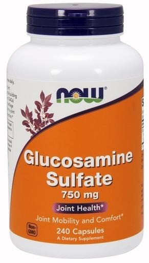 Now Foods Glucosamine Sulfate 750mg 240 Capsule