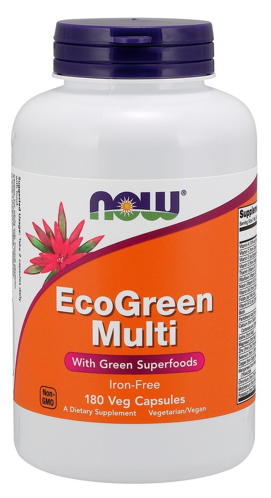 Now Foods EcoGreen Multi Vitamin VegCap 180 VegCap