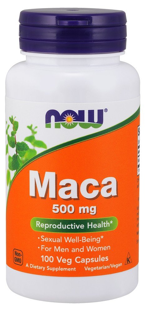 Now Foods Maca 500 mg 100 Capsule