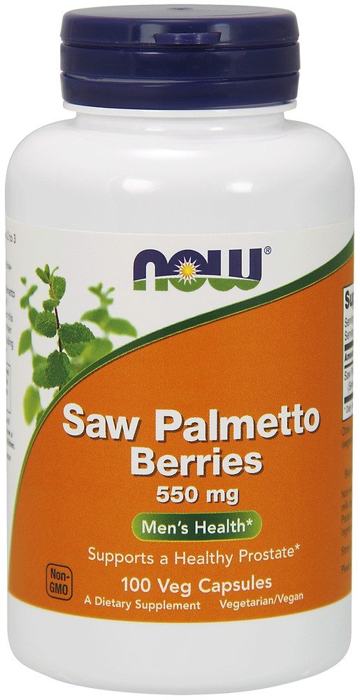 Now Foods Saw Palmetto Berry 550mg 100 Capsule