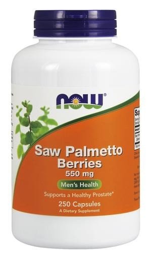 Now Foods Saw Palmetto Berry 550mg 250 Capsule