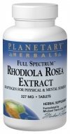 Planetary Herbals Full Spectrum Rhodiola Rosea Extract 327mg 60 Tablet