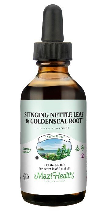 Maxi-Health Stinging Nettle & Golden Seal Root 1 oz Liquid