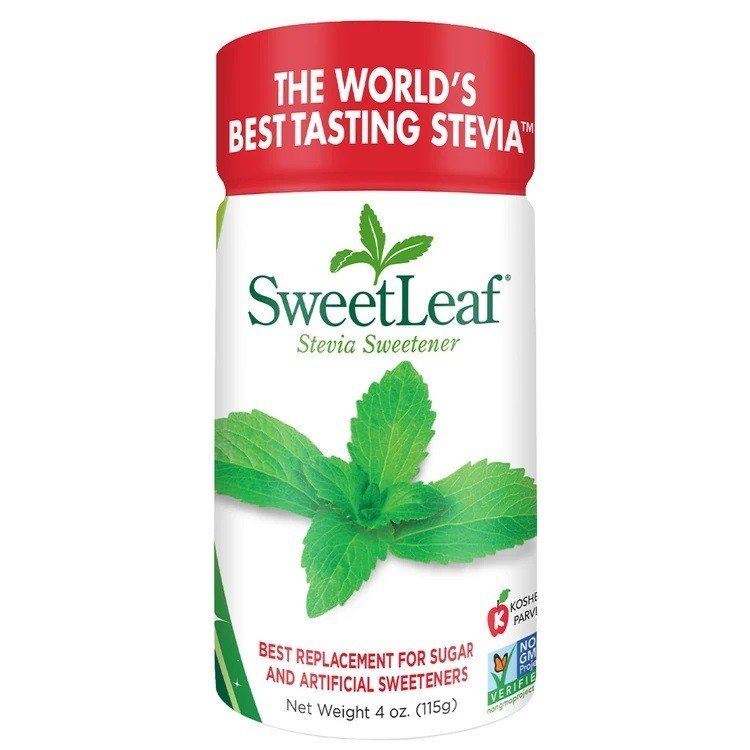 SweetLeaf Sweetleaf Stevia Sweetener Powder Shaker 4 oz Powder