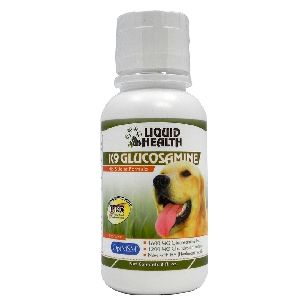 Liquid Health For Animals-K-9 Glucosamine 8 oz Liquid
