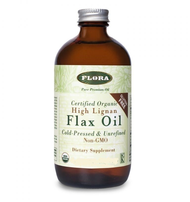 Flora Inc High Lignan Flax Oil-Organic 17 oz Liquid