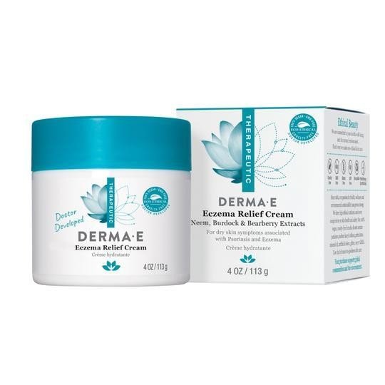 Derma-E Eczema Relief Cream 4 oz Cream