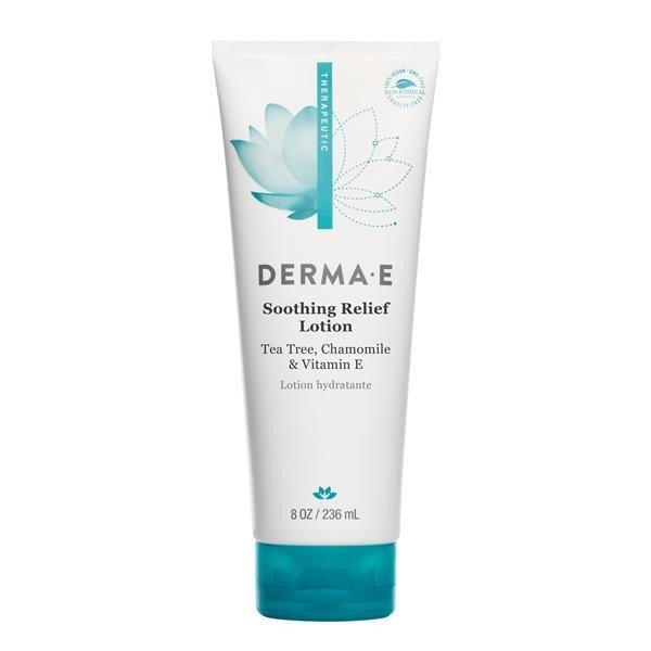 Derma-E Soothing Relief Lotion,Tea Tree,Chamomile & Vitamin E 8 oz Lotion