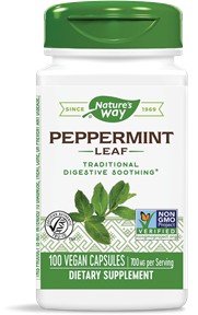 Nature&#39;s Way Peppermint Leaves 100 Capsule