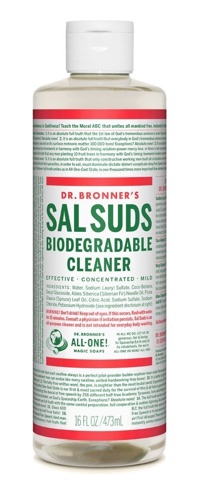 Dr. Bronner&#39;s Sal Suds Liquid Cleanser 16 oz Liquid