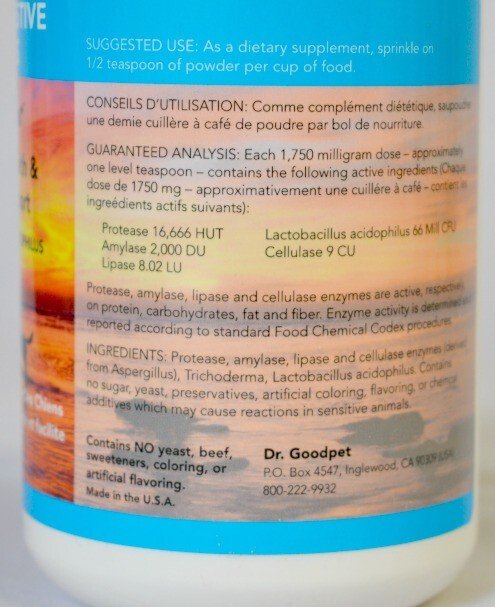 Dr. Goodpet Canine Enzyme 7 oz Powder